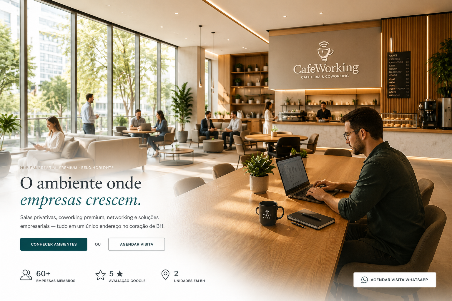 Experiência CafeWorking